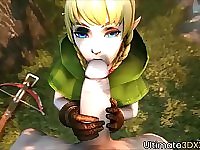 Hot horny Warcraft elfs getting pussy banged by huge dick humans and orcs.