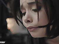Obedient Aaliyah Hadid in merciless fetish porn
