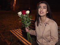 Late night fucking with a pretty stranger girl Aaeysha in POV