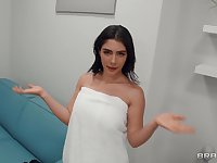 POV video of incredible fucking with oiled cutie Tru Kait