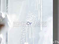 Business Or Pleasure - Hayli Sanders & Jia Lissa - VivThomas