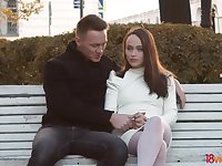 Good fellatio and hardcore anal sex on the first date
