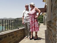 Camilla Creampie moans while being fucked outdoors by her hubby