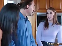 New teenage brown-haired and her finest buddy's daddy are about to have fuck-a-thon in a motel apartment