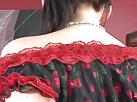 Milf gets a load of hot cum on her bouncy ass!