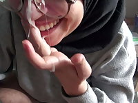 A Muslim Teen Gets Intimate with Her Large French Teachers Cock