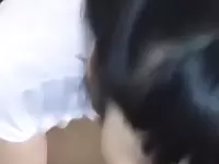 Hot Argentinian Teen with 2 Tails Sucks and Rides Big Dick on All Fours