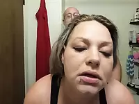Slutty Wife with Big Natural Tits Fucks Hard in Doggy Style