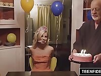 TEENFIDELITY Lil' Teenager Bella Rose Nailed Rock-Hard and Coated