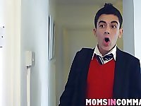 Big dick dude fucking MILF and teen slut until cumshot