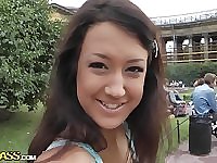 Chick Enjoys Public Pound - ANALDIN